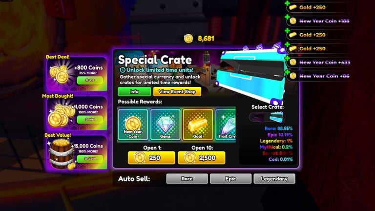 Anime Reborn: Cómo conseguir y qué hacer con cajas especiales