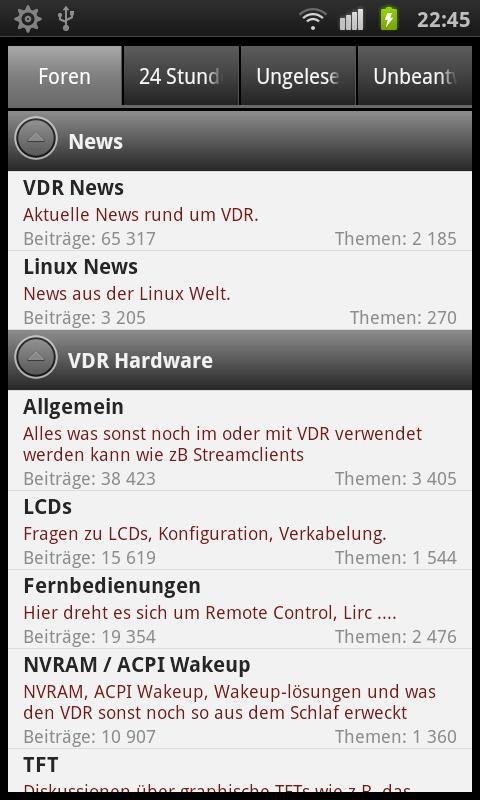 Andro VDRportal