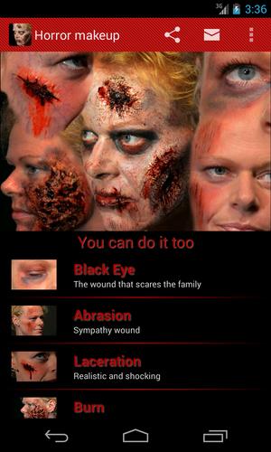 Halloween Horror Makeup Free