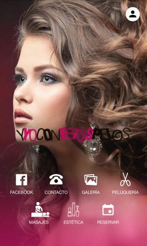 Y yo con estos pelos