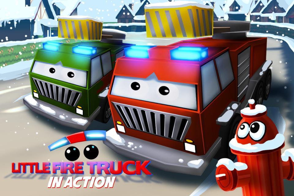 Little Fire Truck in Action