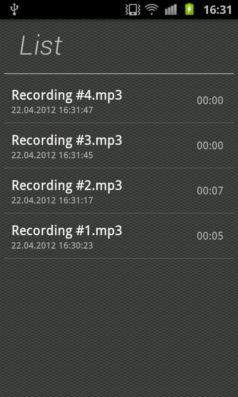 Agila Voice Recorder