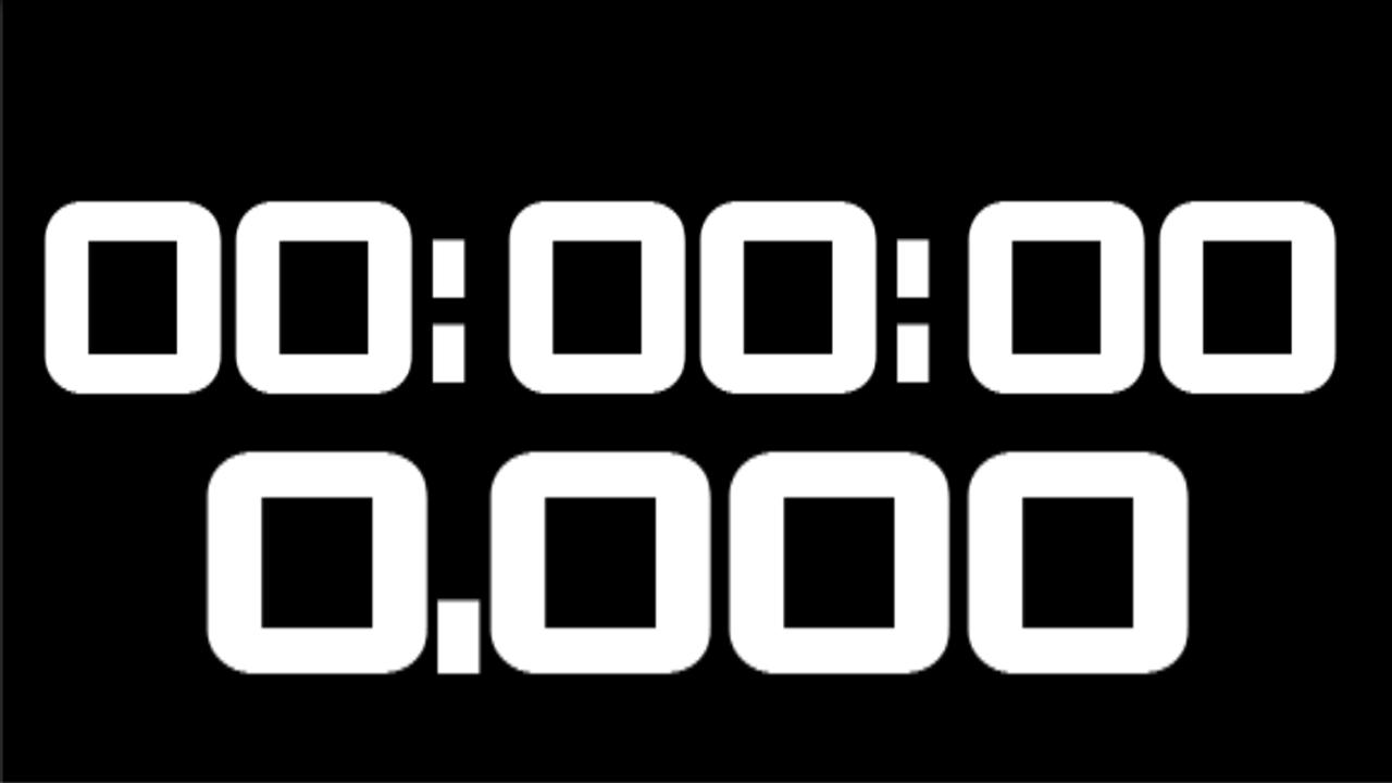 Full Screen Stopwatch