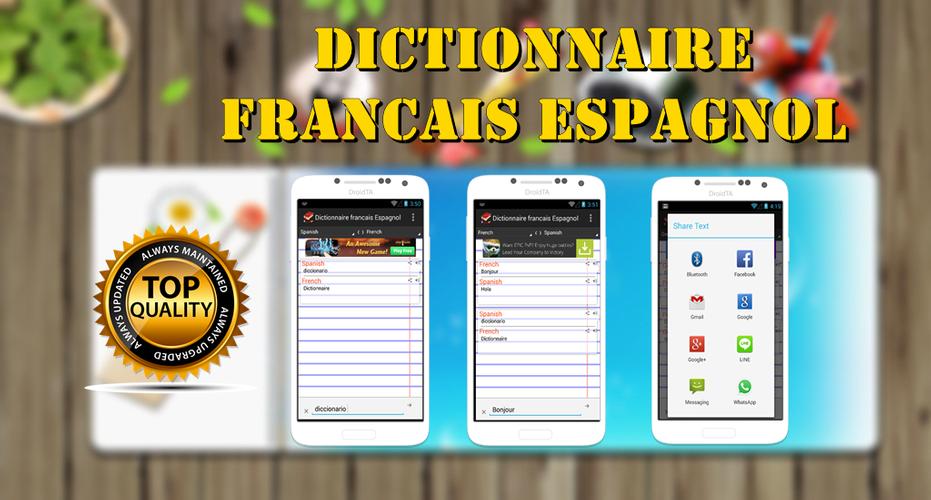 French Spanish Dictionary