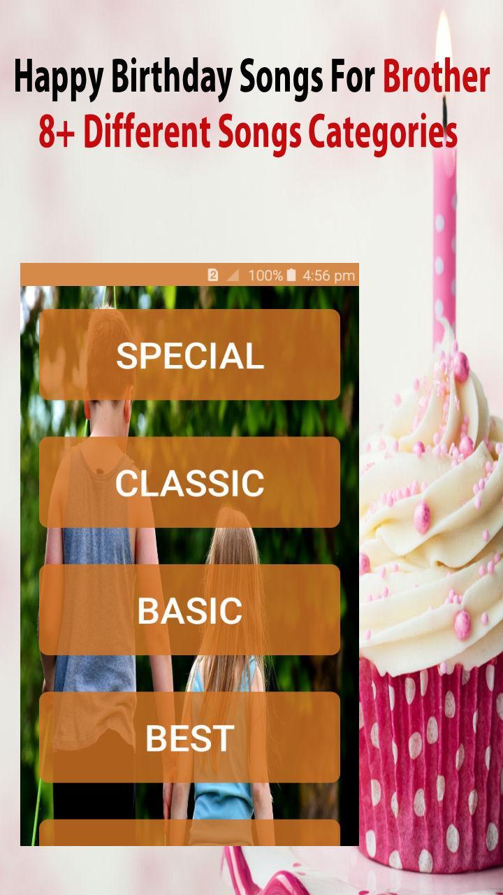 Happy Birthday Song For Brother