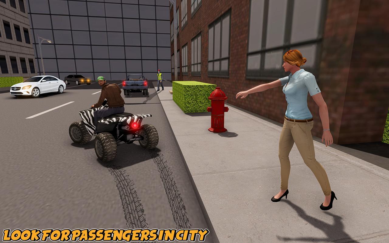 Atv Taxi Driver: Quad Bike simulator 2019