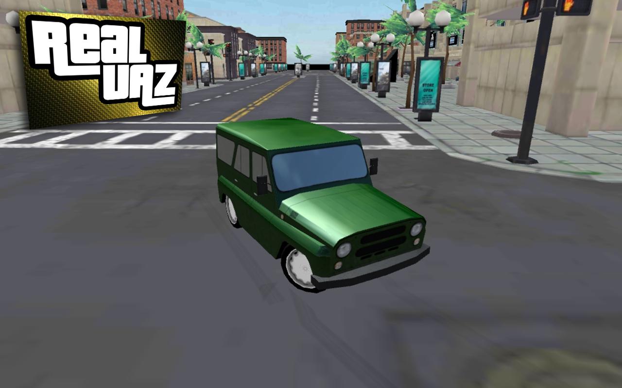 Russian Cars: Uaz Driving