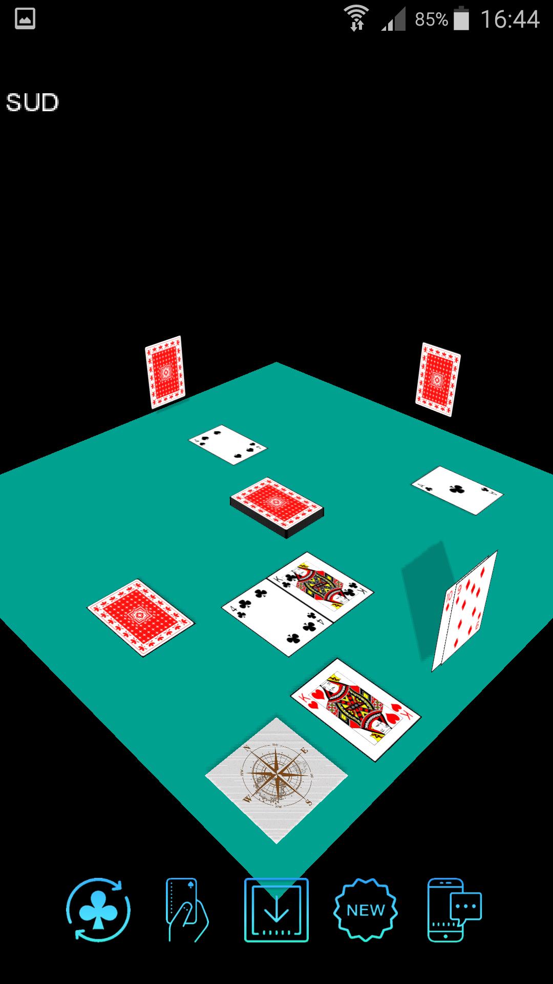Playing cards 3D