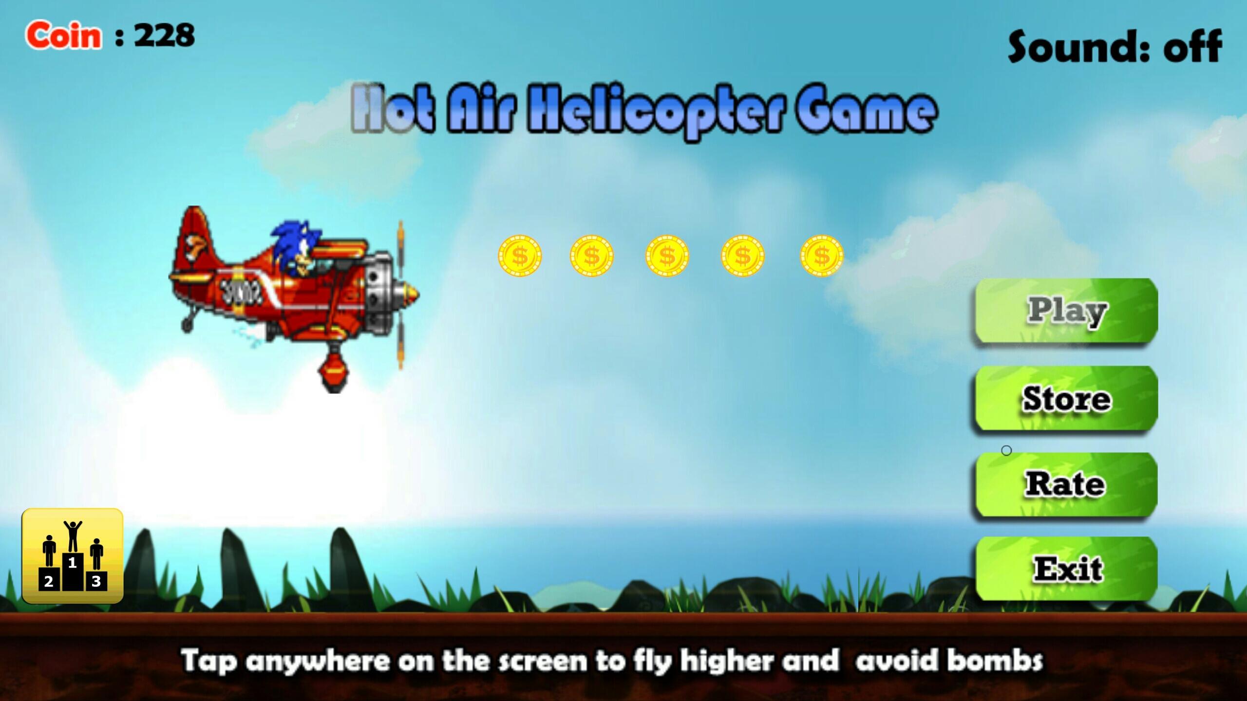 Hot Air Helicopter Game