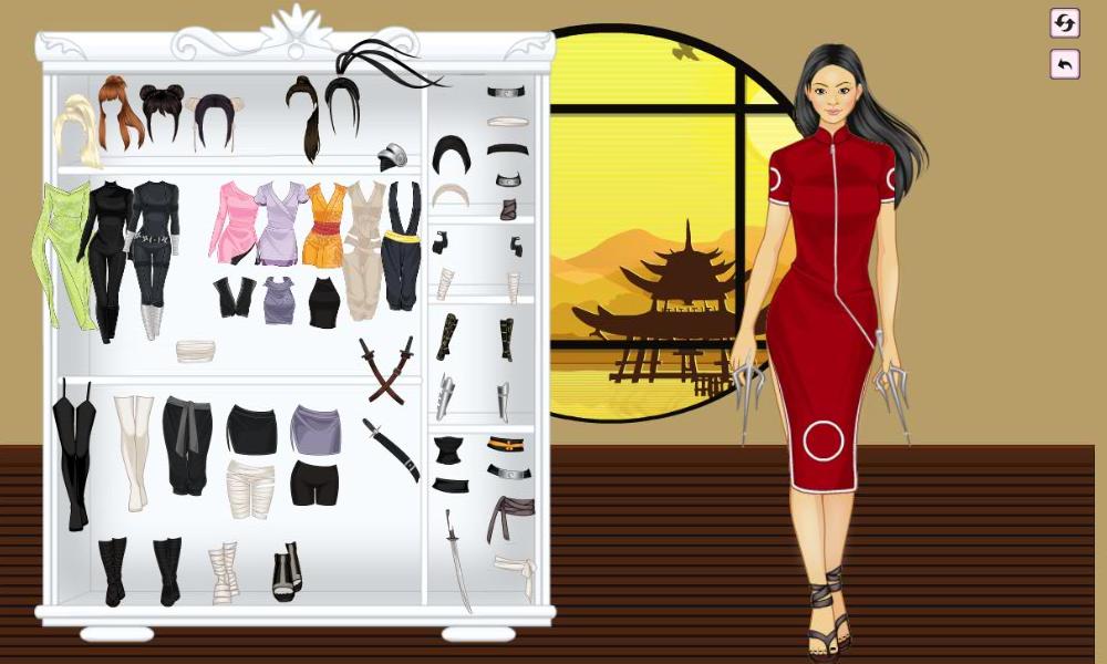 Ninja Girl DressUp