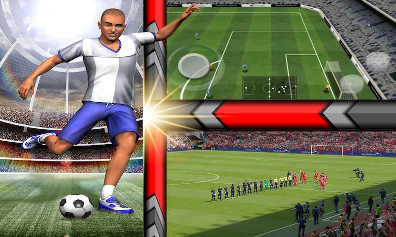 Soccer Shoot And Goal Penalty