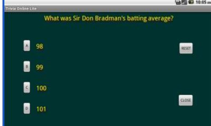Trivia Online Lite
