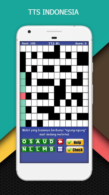 Teka Teki Silang - TTS Indonesia
