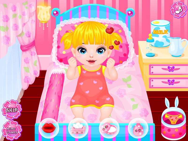 Queen Baby Diaper Change