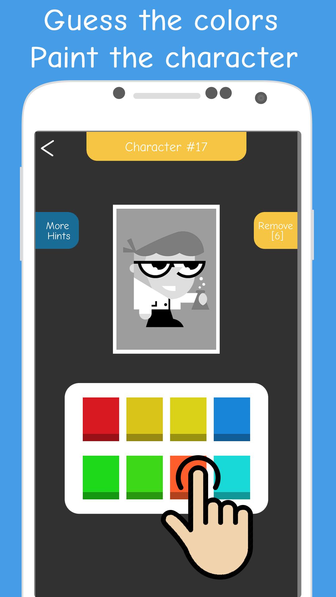Color the Character