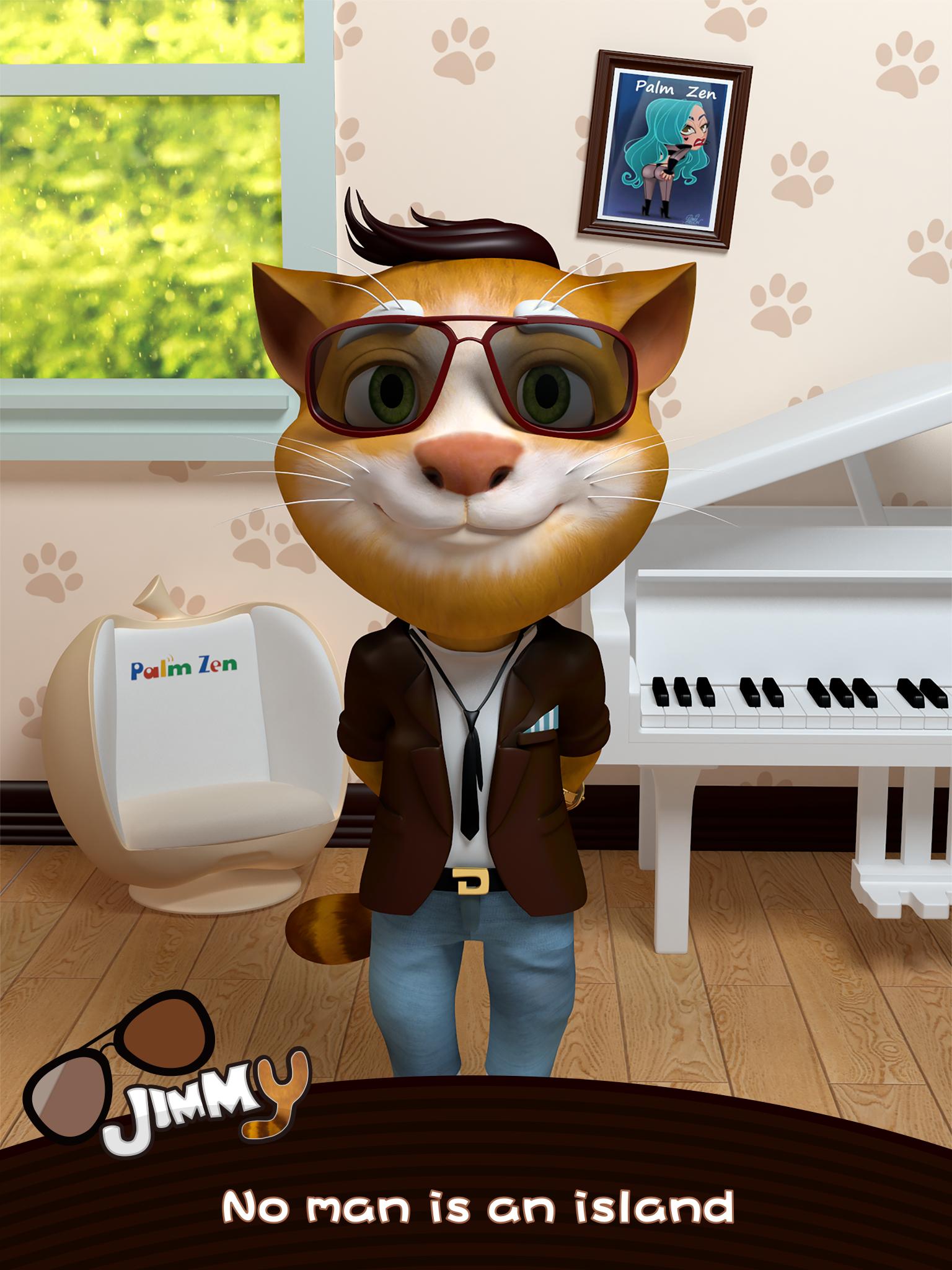 Talking Jimmy Cat